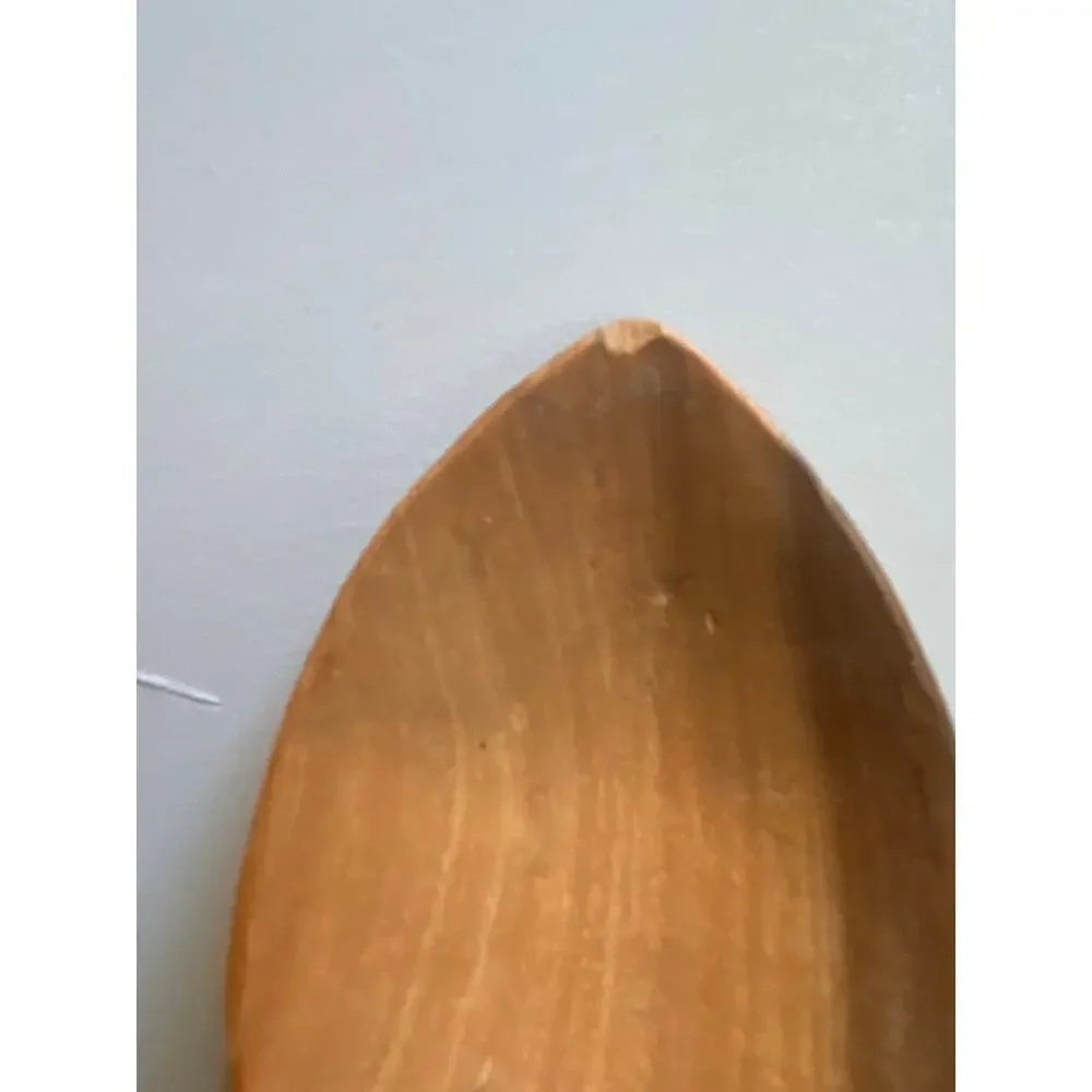 Vintage wooden spoon, hand carved giraffe 10.5 inches long